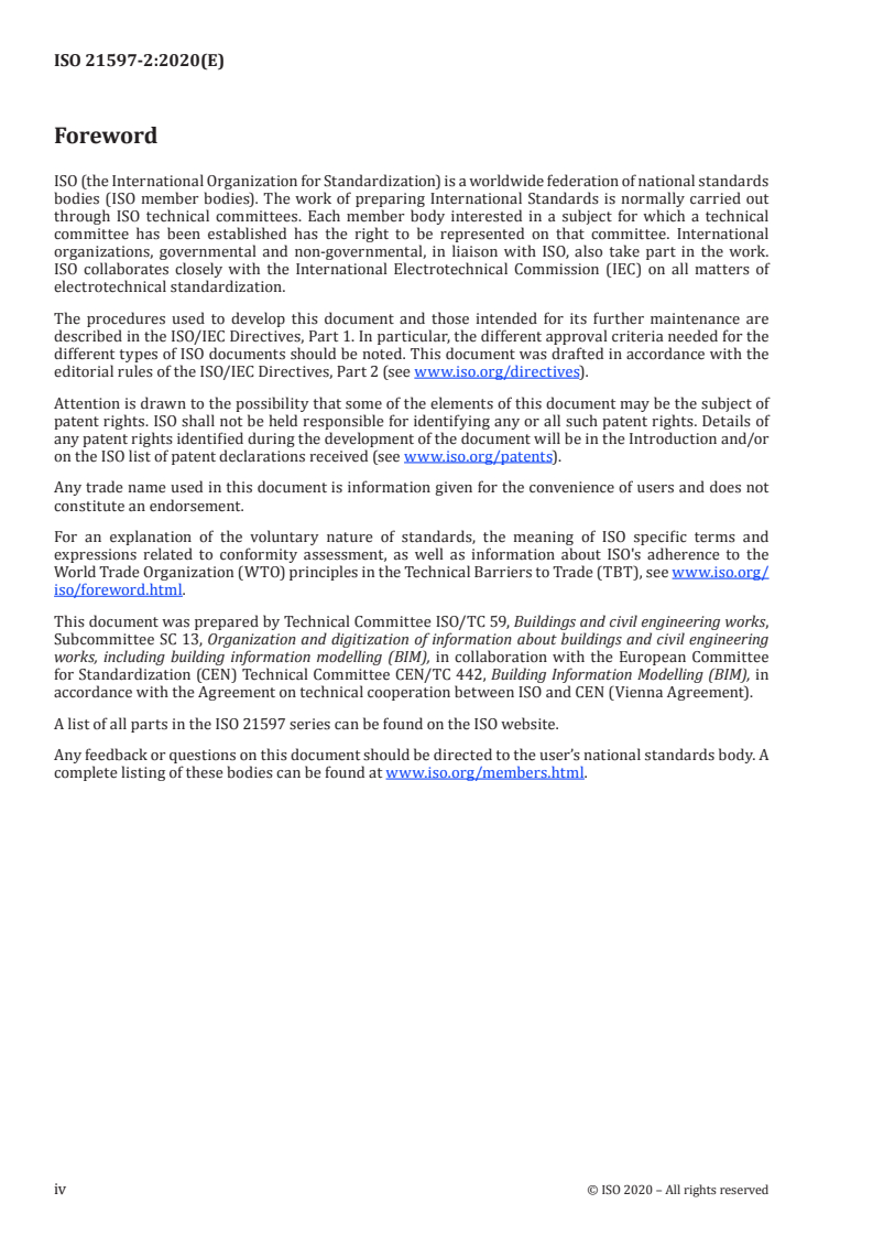ISO 21597-2:2020 ISO 21597-2:2020 - Information container for linked document delivery — Exchange specification — Part 2: Link types
Released:11/5/2020 - Page 4 preview