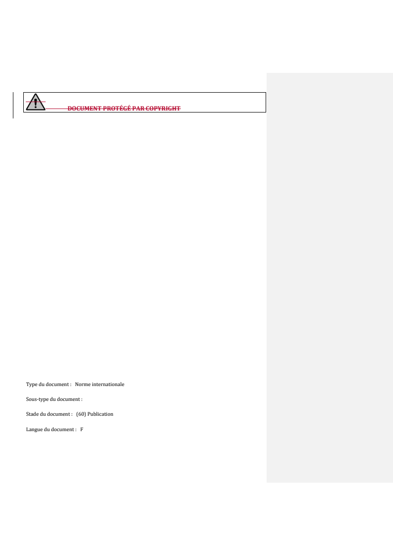 REDLINE ISO 22324:2022 - Sécurité et résilience - Gestion des situations d'urgence - Lignes directrices relatives aux alertes par code couleur
Released:4. 06. 2025