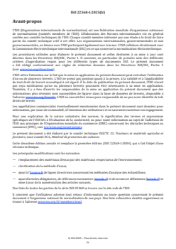 ISO 22368-1:2025 - Matériel de protection des cultures — Méthodes d’essai pour l’évaluation des systèmes de nettoyage — Partie 1: Nettoyage interne de la totalité du pulvérisateur
Released:21. 11. 2025 - Page 4 preview