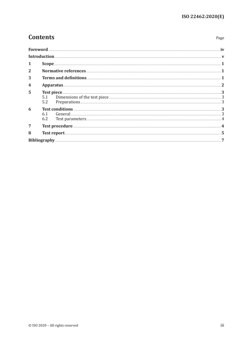 ISO 22462:2020 ISO 22462:2020 - Metallic and other inorganic coatings — Test method for the friction coefficient measurement of chemical conversion coatings/15/2020 - Page 3 preview