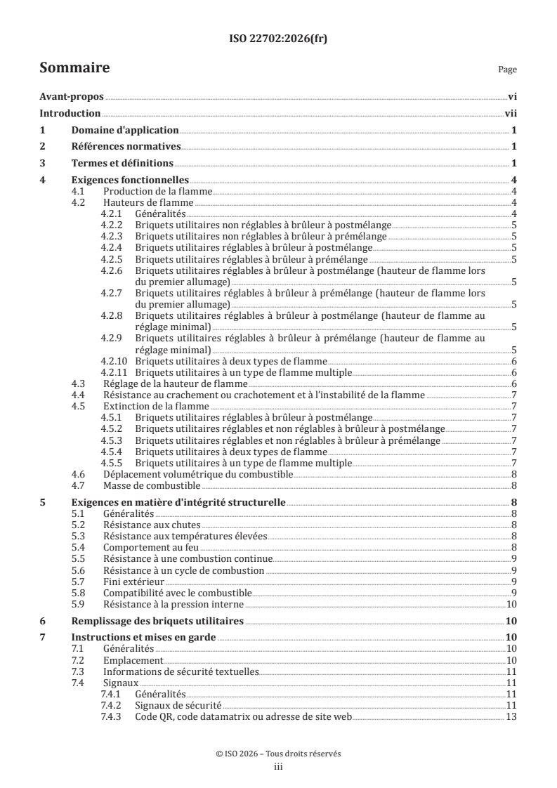 ISO 22702:2026 ISO 22702:2026 - Briquets utilitaires — Spécifications de sécurité - Page 3 preview