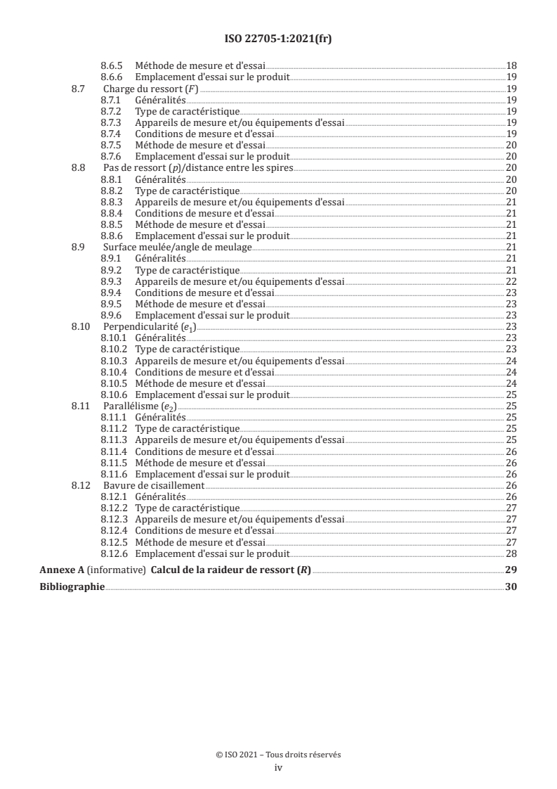 ISO 22705-1:2021 ISO 22705-1:2021 - Ressorts — Mesures et paramètres d'essai — Partie 1: Ressorts hélicoïdaux de compression cylindriques formés à froid
Released:10/7/2025 - Page 4 preview