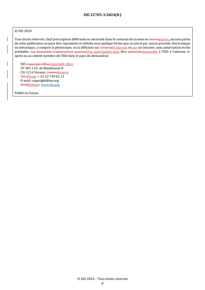 REDLINE ISO 22705-3:2024 - Ressorts — Mesures et paramètres d'essai — Partie 3: Ressorts hélicoïdaux de torsion cylindriques formés à froid
Released:10/7/2025