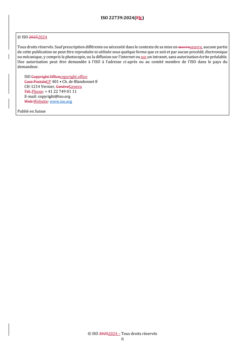 REDLINE ISO 22739:2024 - Technologies de chaîne de blocs et de registre distribué — Vocabulaire
Released:3. 06. 2025