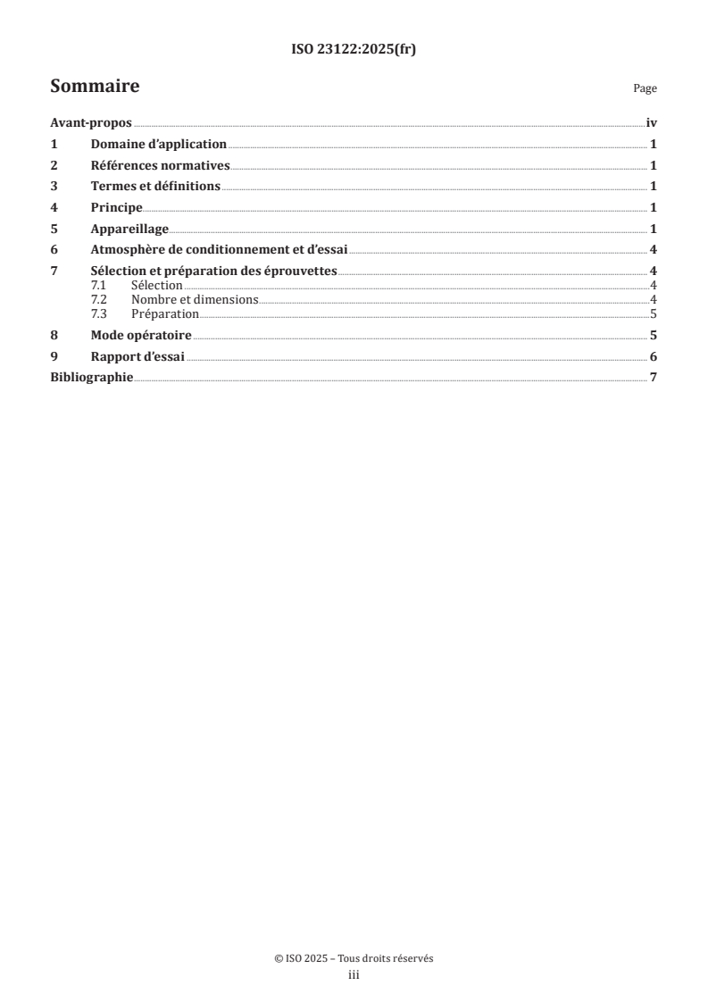ISO 23122:2025 ISO 23122:2025 - Revêtements de sol textiles — Production de changements d'aspect au moyen d’un tambour d’essai pour hexapode
Released:4. 07. 2025 - Page 3 preview