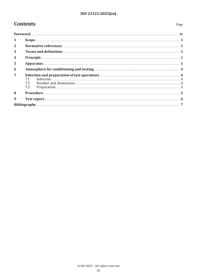 ISO 23122:2025 ISO 23122:2025 - Textile floor coverings — Production of changes in appearance by means of a hexapod tumbler tester
Released:4. 07. 2025 - Page 3 preview