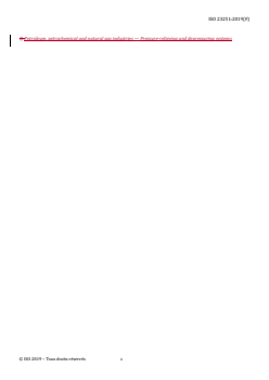 REDLINE ISO 23251:2019 - Industries du pétrole, de la pétrochimie et du gaz naturel — Systèmes de dépressurisation et de protection contre les surpressions
Released:15. 12. 2025 - Page 2 preview