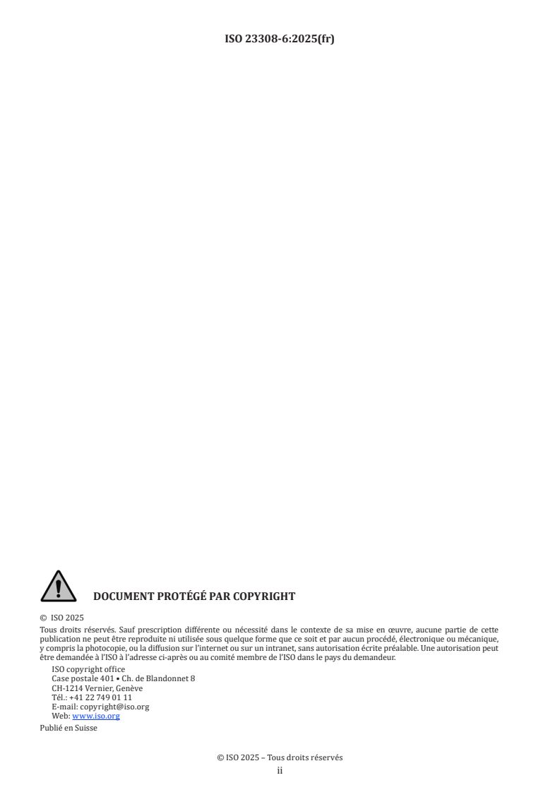 ISO 23308-6:2025 - Efficacité énergétique des chariots de manutention — Méthodes d'essai — Partie 6: Chariot cavalier porte-conteneur
Released:6. 06. 2025