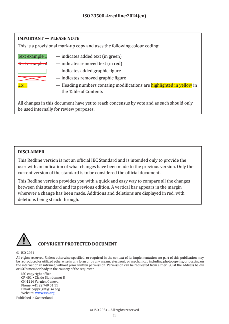 ISO 23500-4:2024 REDLINE ISO 23500-4:2024 - Preparation and quality management of fluids for haemodialysis and related therapies — Part 4: Concentrates for haemodialysis and related therapies
Released:4/17/2024 - Page 2 preview