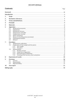ISO 23873:2025 - Hard coal — Method for the measurement of the swelling properties using a dilatometer
Released:19. 09. 2025 - Page 3 preview