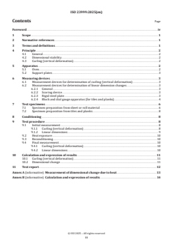 ISO 23999:2025 - Resilient floor coverings — Determination of dimensional stability and curling (vertical deformation) after exposure to heat
Released:11/26/2025 - Page 3 preview