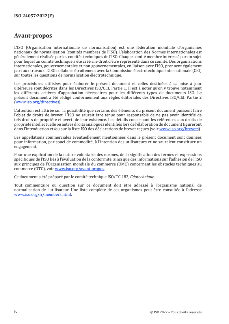 ISO 24057:2022 ISO 24057:2022 - Géotechnique — Mesure du bruit de fond sismique en réseau pour estimer un profil de vitesse des ondes de cisaillement
Released:6/23/2023 - Page 4 preview