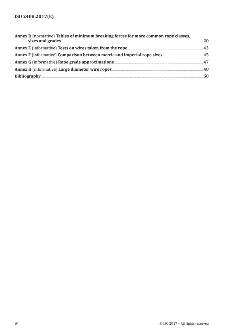ISO 2408:2017 ISO 2408:2017 - Steel wire ropes — Requirements/16/2017 - Page 4 preview