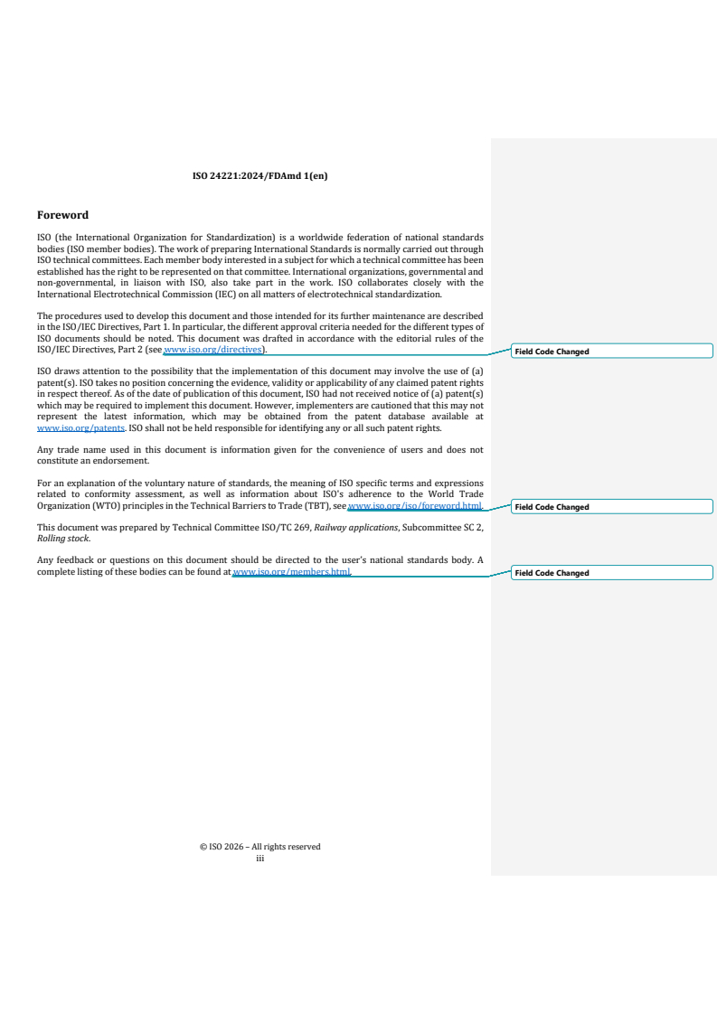 ISO 24221:2024/FDAmd 1 REDLINE ISO 24221:2024/FDAmd 1 - Railway applications — Braking system — General requirements — Amendment 1 - Page 3 preview