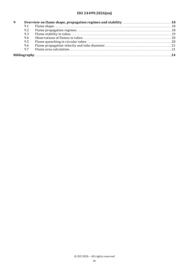 ISO 24499:2026 ISO 24499:2026 - Test method for burning velocity measurement of A2L flammable gases - Page 4 preview