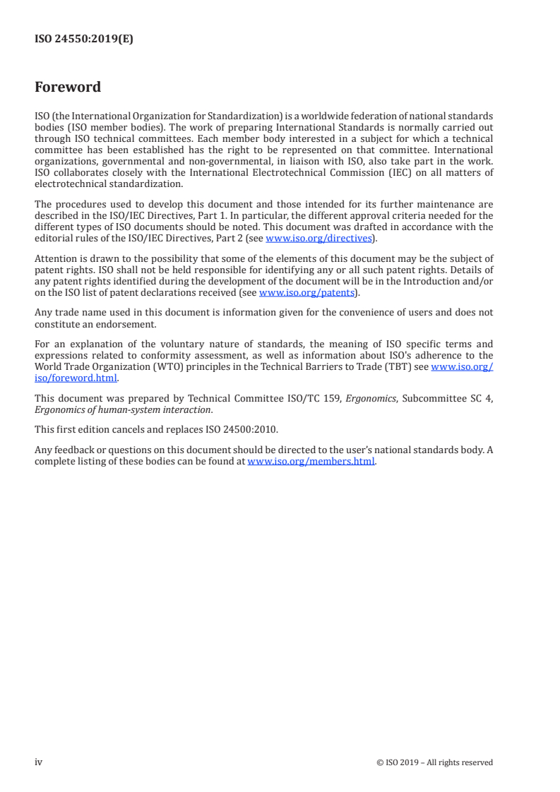 ISO 24550:2019 ISO 24550:2019 - Ergonomics — Accessible design — Indicator lights on consumer products/23/2019 - Page 4 preview