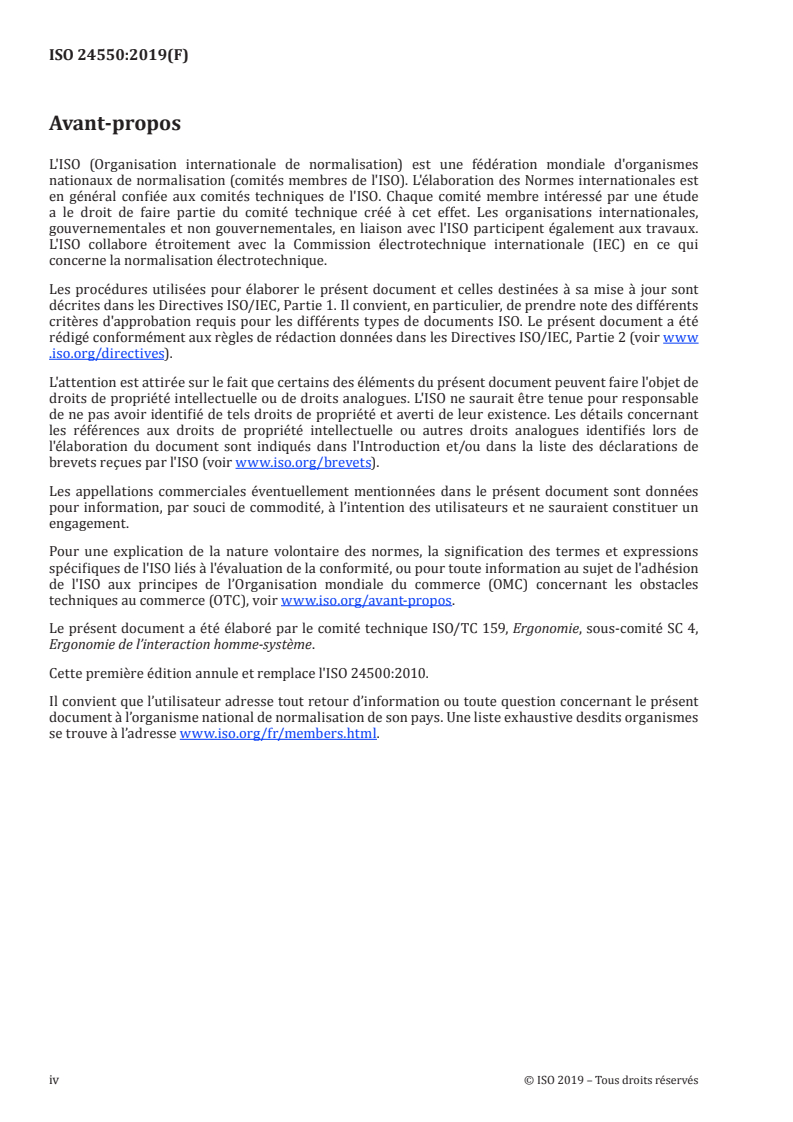 ISO 24550:2019 ISO 24550:2019 - Ergonomie — Conception accessible — Voyants lumineux sur les produits de consommation courante/23/2019 - Page 4 preview