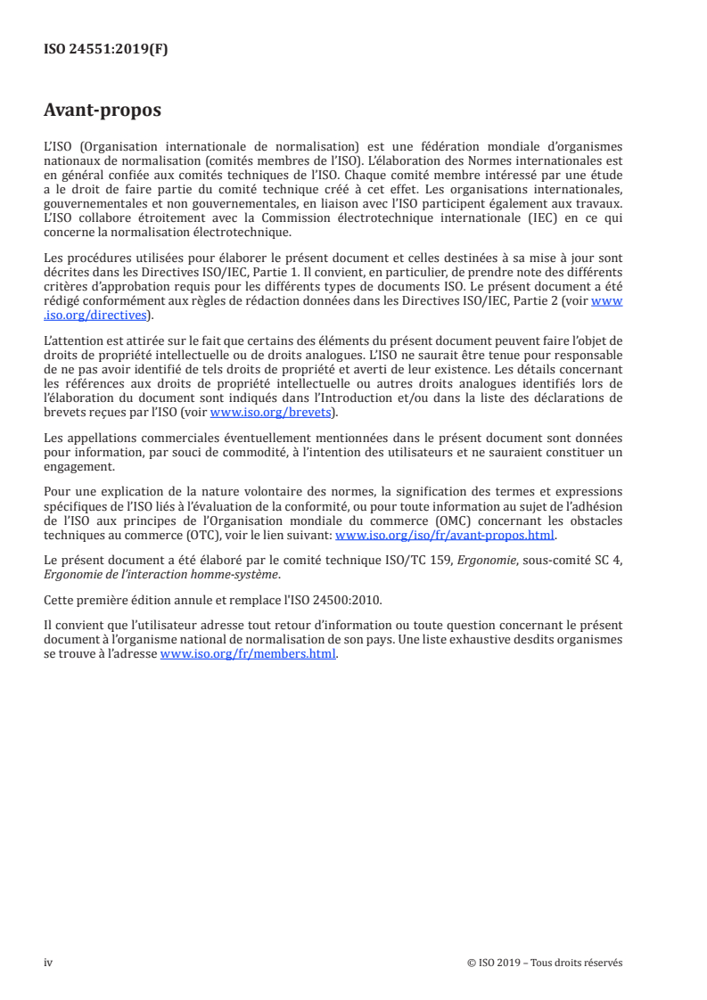 ISO 24551:2019 ISO 24551:2019 - Ergonomie — Conception accessible — Instructions orales pour les produits de consommation courante/23/2019 - Page 4 preview