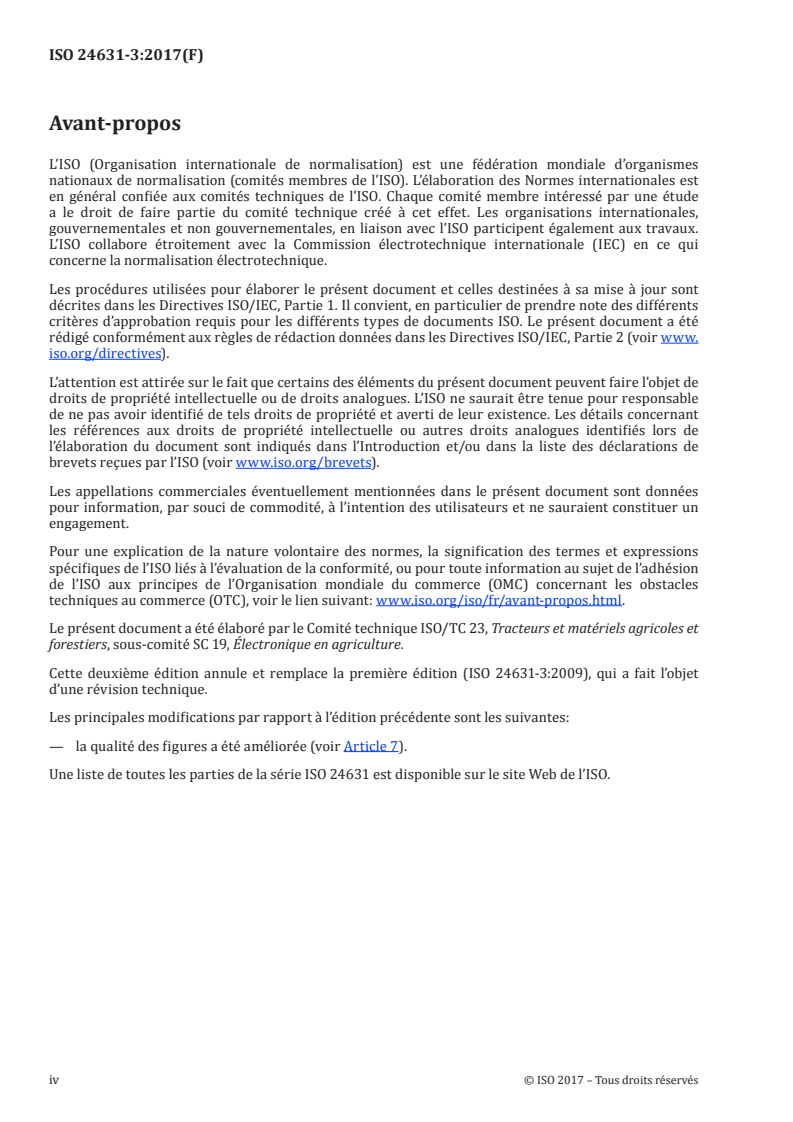 ISO 24631-3:2017 ISO 24631-3:2017 - Identification des animaux par radiofréquence — Partie 3: Évaluation de la performance des transpondeurs RFID conformes à l'ISO 11784 et à l'ISO 11785/15/2017 - Page 4 preview