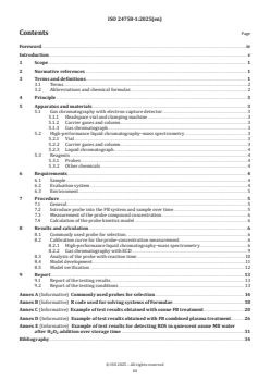 ISO 24758-1:2025 - Fine bubble technology — Evaluation method for determining the reactive oxygen species in ultrafine bubble dispersions — Part 1: Probe based kinetic model
Released:12. 12. 2025 - Page 3 preview