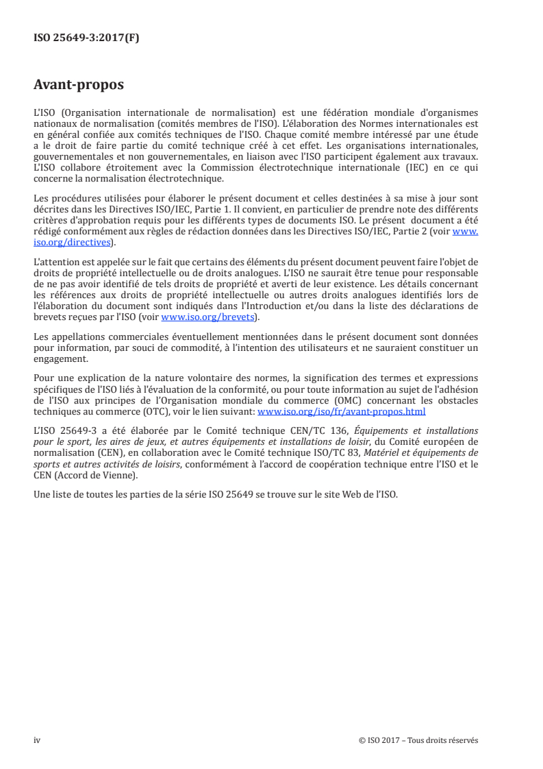 ISO 25649-3:2017 ISO 25649-3:2017 - Articles de loisirs flottants à utiliser sur ou dans l'eau — Partie 3: Exigences de sécurité et méthodes d'essai complémentaire propre aux dispositifs de Classe A/31/2017 - Page 4 preview