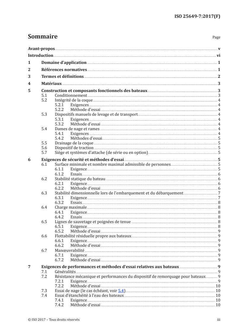 ISO 25649-7:2017 ISO 25649-7:2017 - Articles de loisirs flottants à utiliser sur ou dans l'eau — Partie 7: Exigences de sécurité et méthodes d'essai complémentaires propres aux dispositifs de Classe E/31/2017 - Page 3 preview