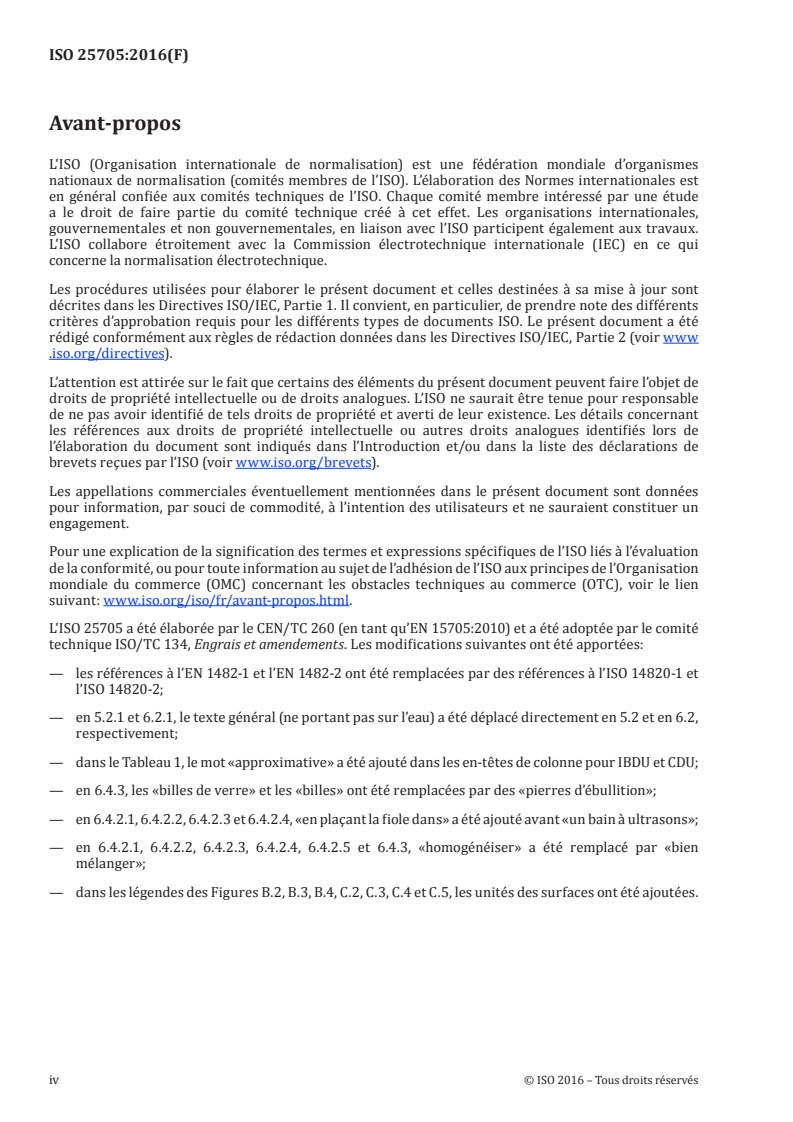 ISO 25705:2016 ISO 25705:2016 - Engrais — Dosage des condensats d'urée par chromatographie liquide haute performance (HPLC) — Isobutylidène diurée et crotonylidène diurée (méthode A) et oligomères de méthylène-urée (méthode B)/17/2019 - Page 4 preview