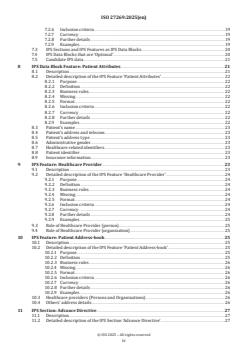 ISO 27269:2025 - Health informatics — International patient summary
Released:10. 09. 2025 - Page 4 preview