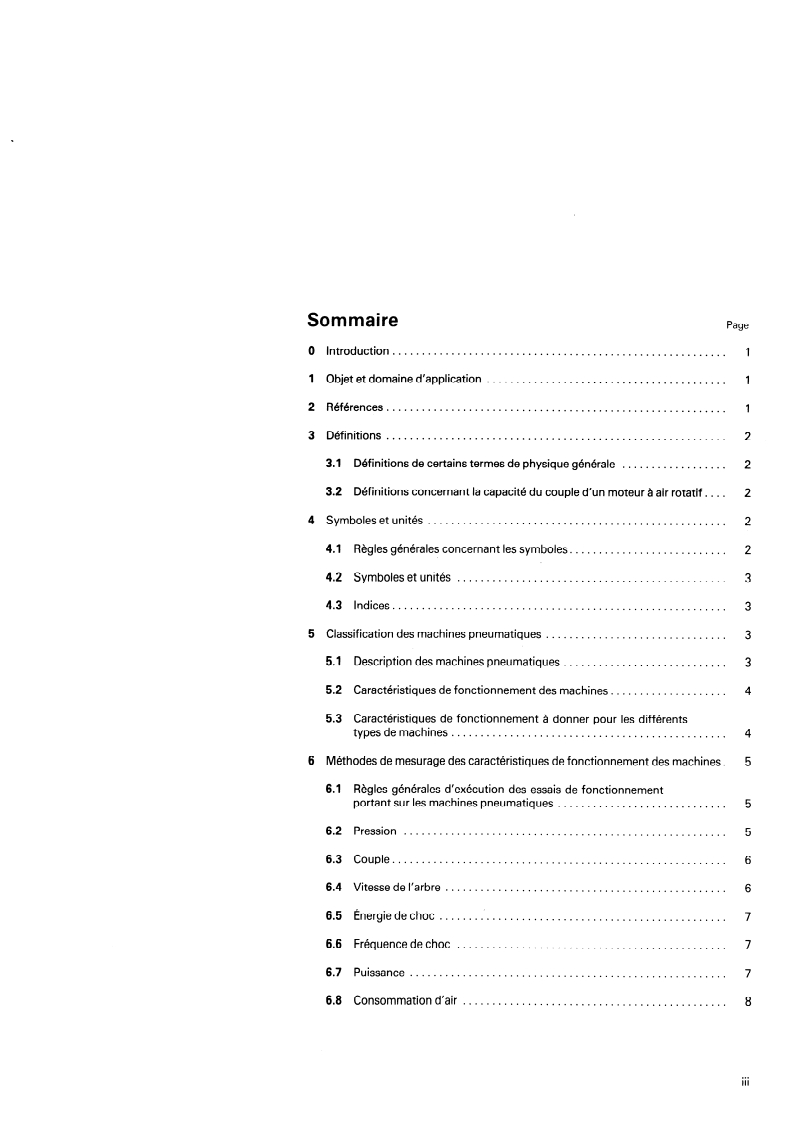 ISO 2787:1984 ISO 2787:1984 - Machines pneumatiques rotatives, percutantes et roto-percutantes — Essais de fonctionnement/1/1984 - Page 3 preview