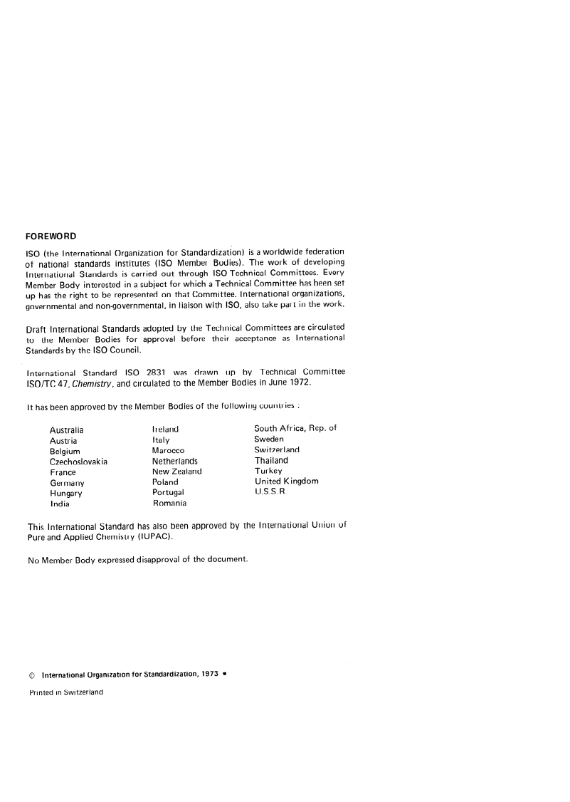 ISO 2831:1973 ISO 2831:1973 - Sodium fluoride for industrial use — Determination of water-insoluble matter/1/1973 - Page 2 preview