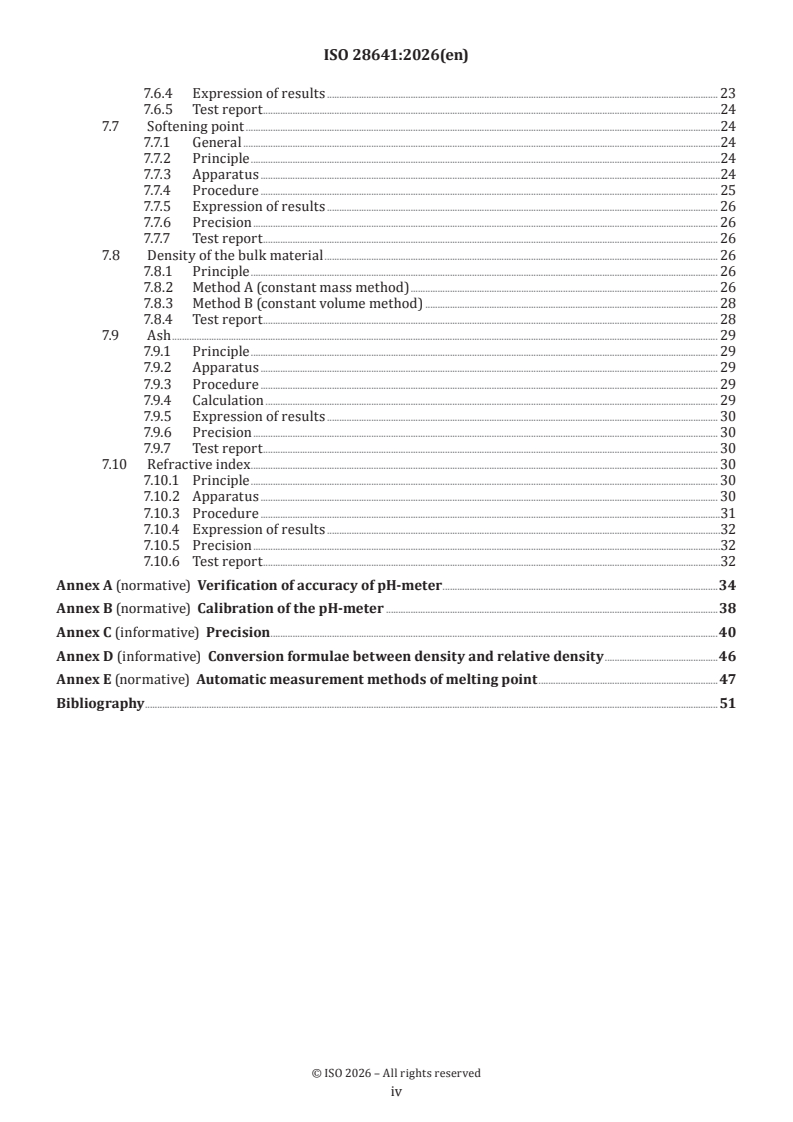 ISO 28641:2026 ISO 28641:2026 - Rubber compounding ingredients — Organic chemicals — General test methods - Page 4 preview