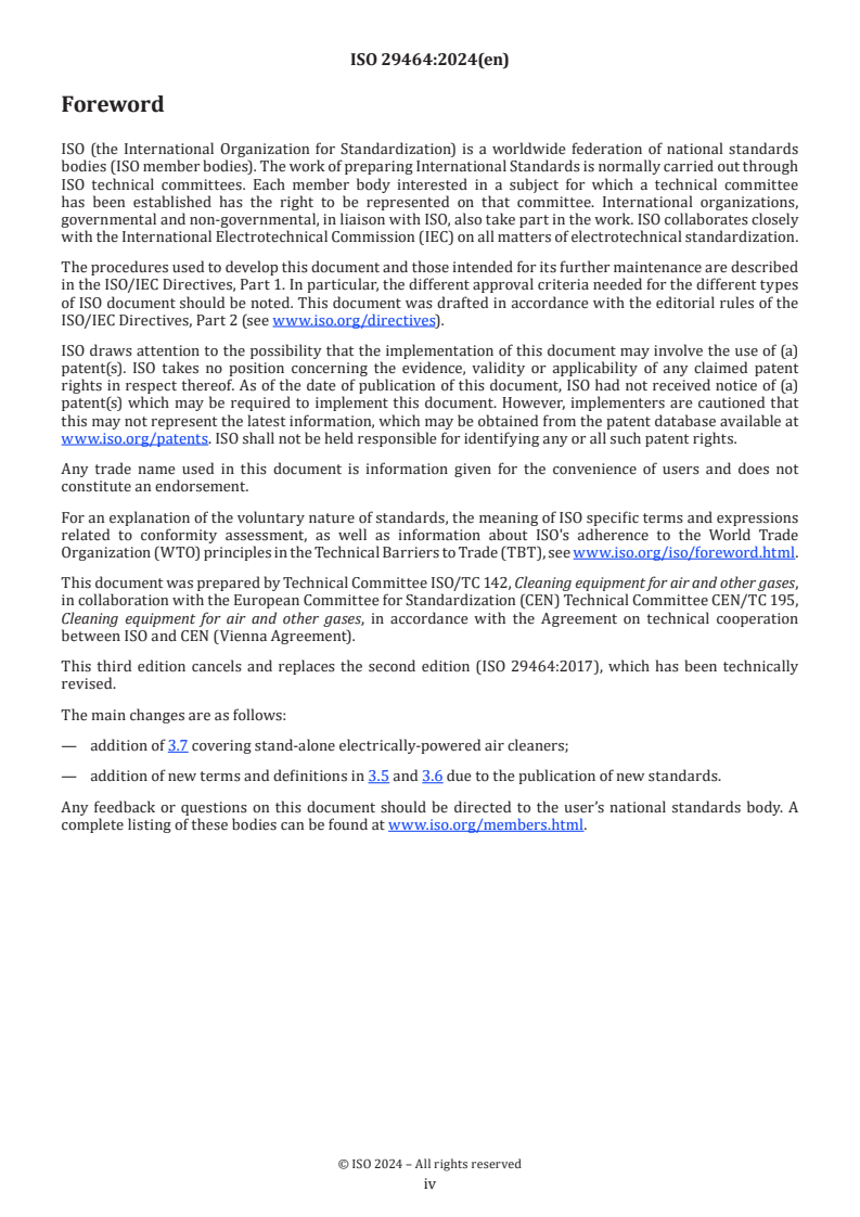 ISO 29464:2024 ISO 29464:2024 - Cleaning of air and other gases — Vocabulary
Released:7/9/2024 - Page 4 preview