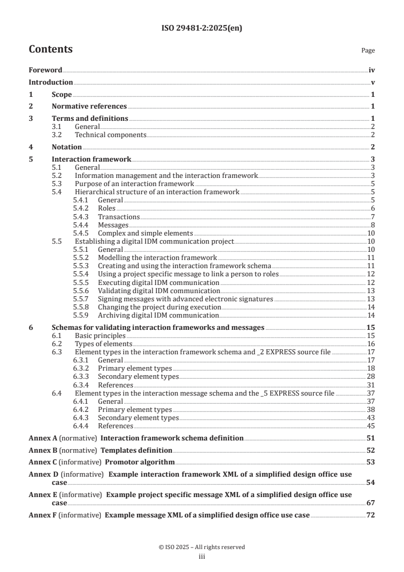 ISO 29481-2:2025 ISO 29481-2:2025 - Building information models — Information delivery manual — Part 2: Interaction framework
Released:11. 12. 2025 - Page 3 preview