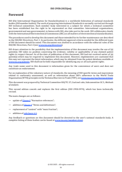 ISO 2950:2025 ISO 2950:2025 - Brown coals and lignites — Classification by types on the basis of total moisture mass fraction and tar yield
Released:23. 10. 2025 - Page 4 preview