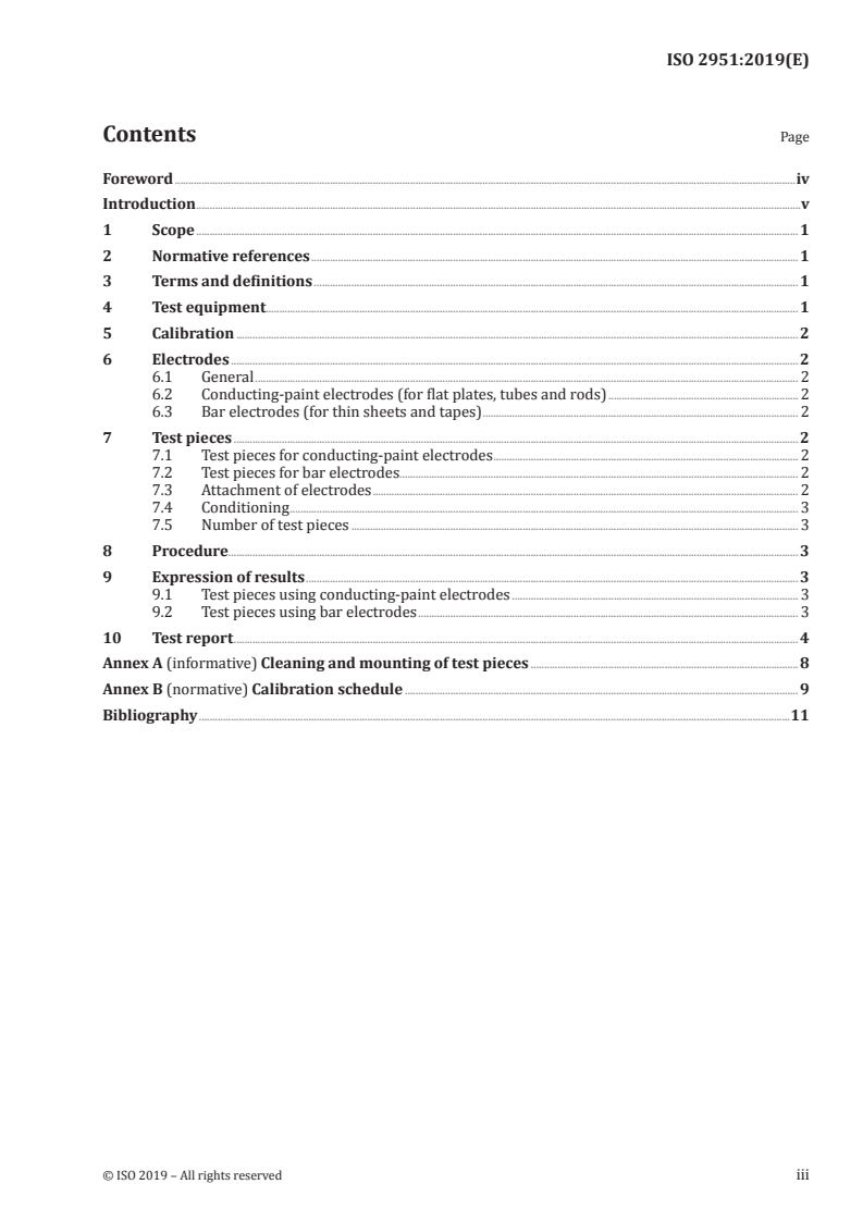 ISO 2951:2019 ISO 2951:2019 - Rubber, vulcanized rubber — Determination of insulation resistance/3/2019 - Page 3 preview