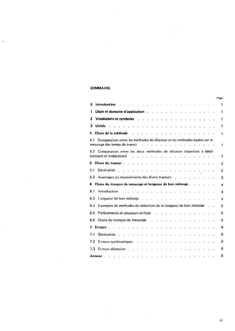 SIST ISO 2975-1:1997 ISO 2975-1:1974 - Mesure de débit de l'eau dans les conduites fermées — Méthodes par traceurs — Partie 1: Généralités/1/1974 - Page 3 preview
