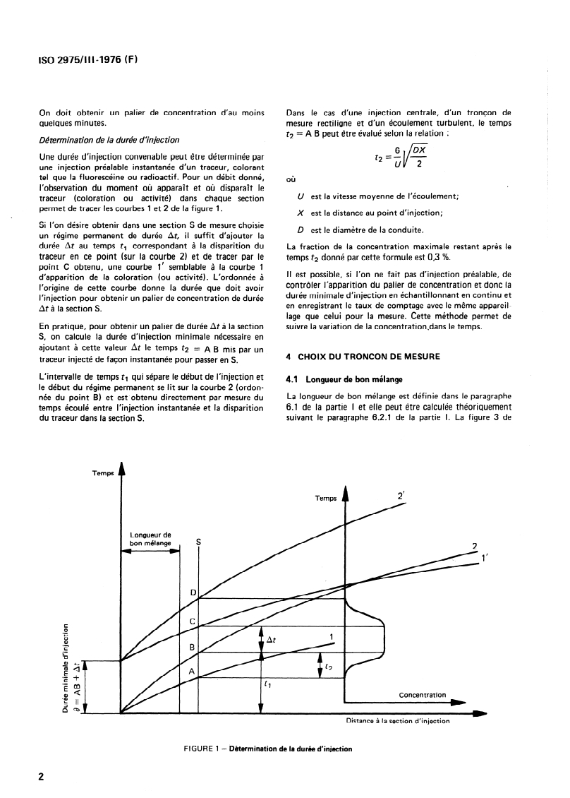 ISO 2975-3:1976 ISO 2975-3:1976 - Mesure de débit de l'eau dans les conduites fermées — Méthodes par traceurs — Partie 3: Méthode d'injection à débit constant, utilisant des traceurs radioactifs/1/1976 - Page 4 preview