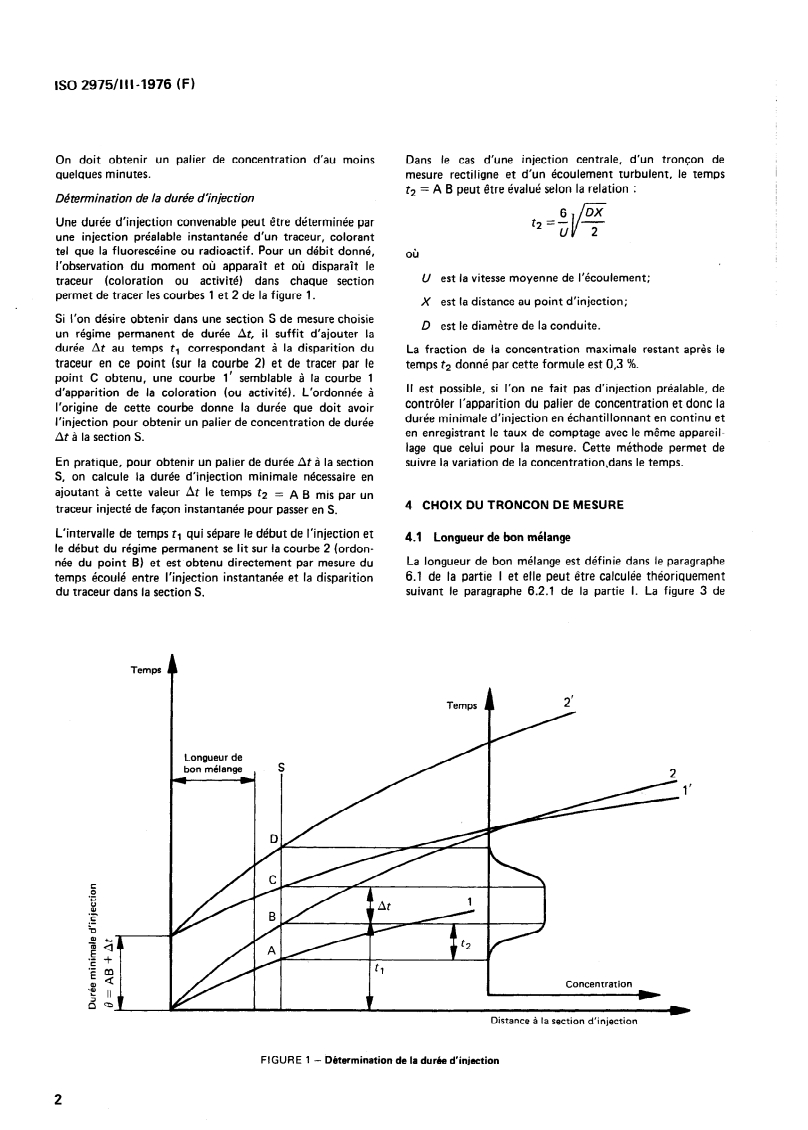 ISO 2975-3:1976 ISO 2975-3:1976 - Mesure de débit de l'eau dans les conduites fermées — Méthodes par traceurs — Partie 3: Méthode d'injection à débit constant, utilisant des traceurs radioactifs/1/1976 - Page 4 preview