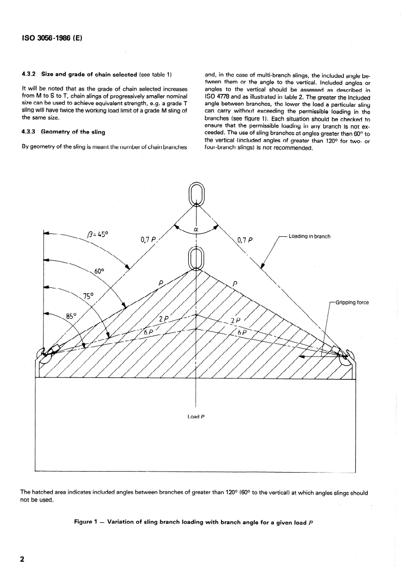 ISO 3056:1986 ISO 3056:1986 - Non-calibrated round steel link lifting chain and chain slings — Use and maintenance/11/1986 - Page 4 preview