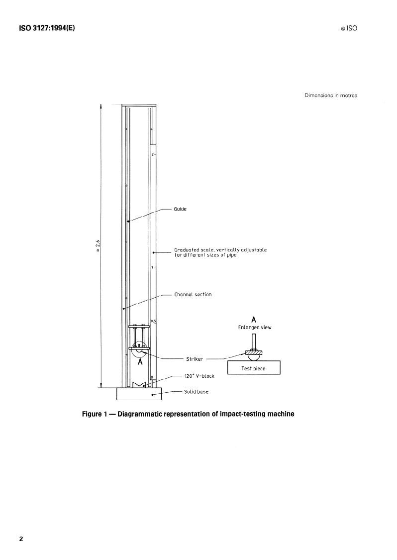 ISO 3127:1994 ISO 3127:1994 - Thermoplastics pipes — Determination of resistance to external blows — Round-the-clock method/1/1994 - Page 4 preview