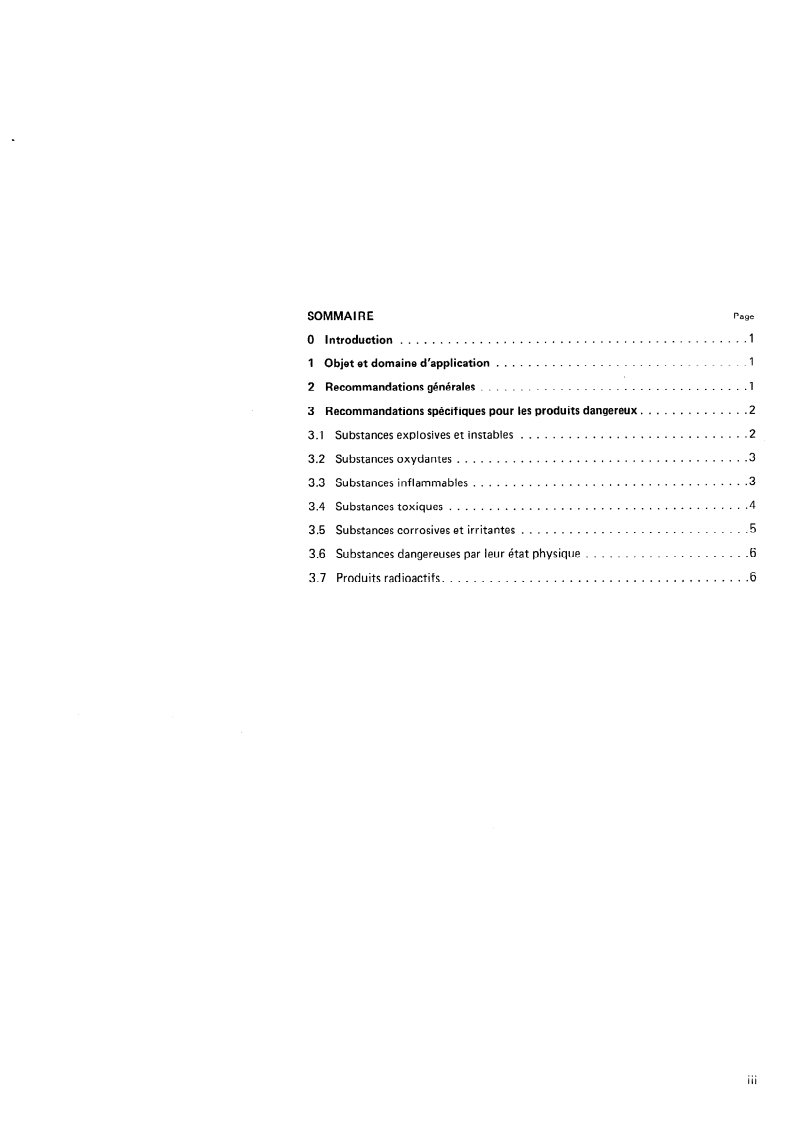 SIST ISO 3165:1995 ISO 3165:1976 - Échantillonnage des produits chimiques à usage industriel — Sécurité dans l'échantillonnage/1/1976 - Page 3 preview