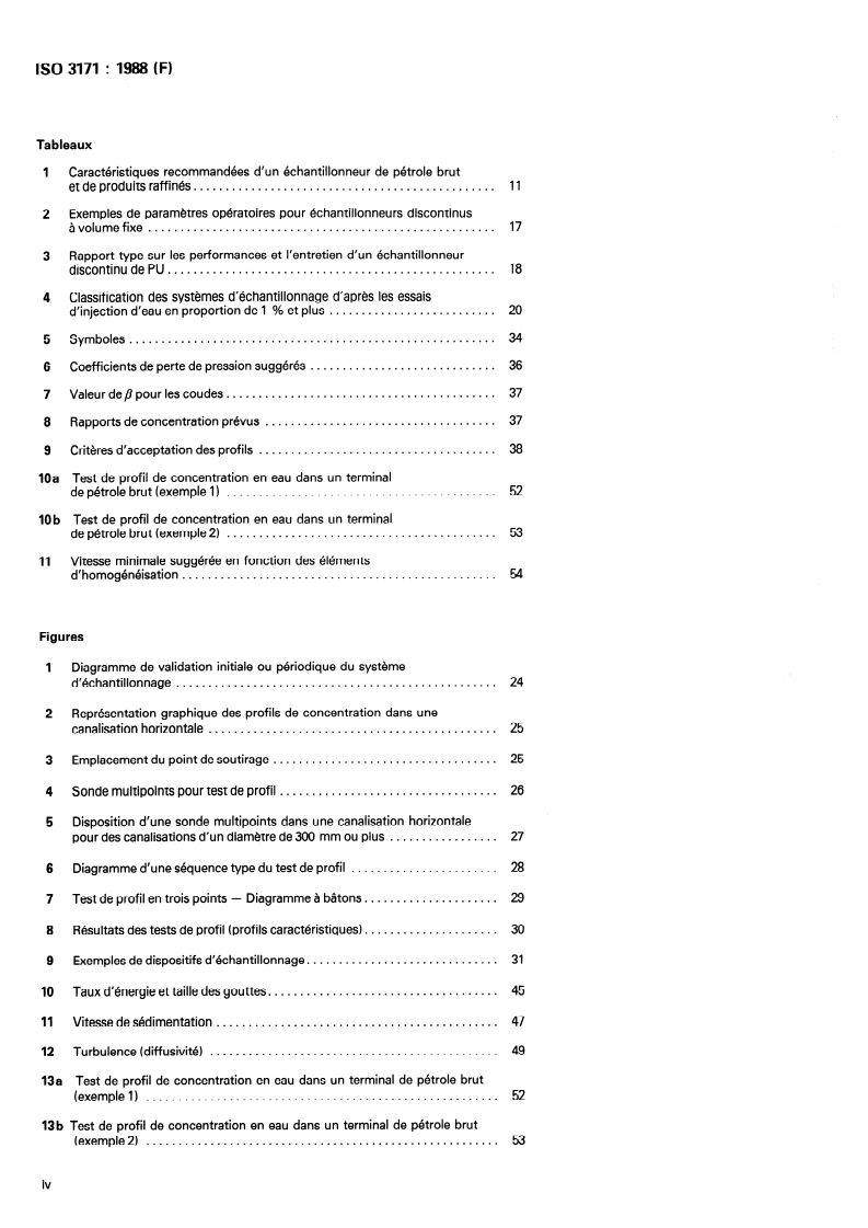 SIST ISO 3171:1996 ISO 3171:1988 - Produits pétroliers liquides — Échantillonnage automatique en oléoduc/29/1988 - Page 4 preview