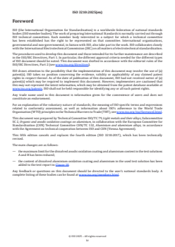ISO 3210:2025 ISO 3210:2025 - Anodizing of aluminium and its alloys — Assessment of quality of sealed anodic oxidation coatings by measurement of the loss of mass after immersion in acid solution(s)
Released:10/1/2025 - Page 4 preview