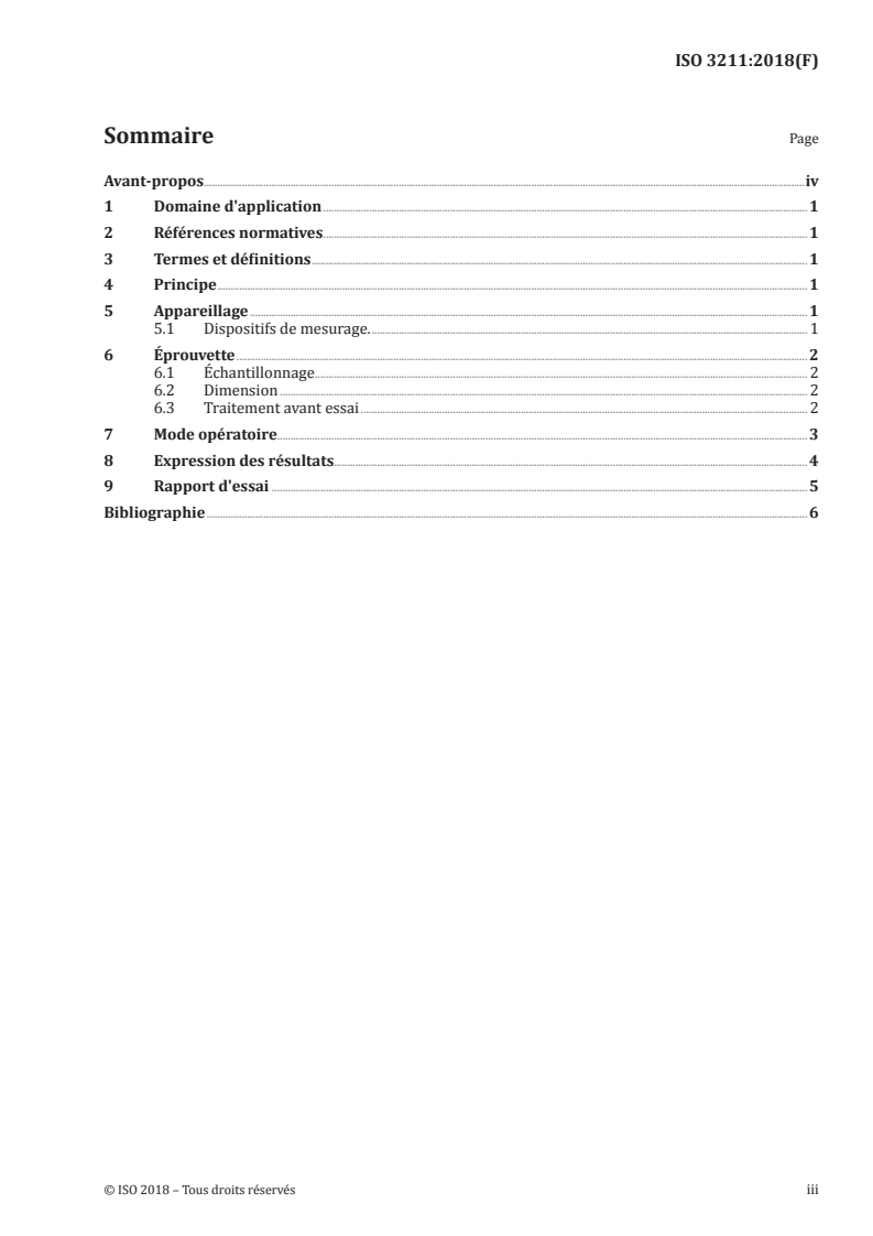 ISO 3211:2018 ISO 3211:2018 - Anodisation de l'aluminium et de ses alliages — Évaluation de la résistance des couches anodiques à la formation de criques par déformation
Released:11/28/2018 - Page 3 preview