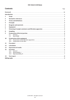 ISO 32662-2:2025 - Liquid petroleum products — Determination of total contamination — Part 2: Fatty acid methyl esters
Released:11/28/2025 - Page 3 preview