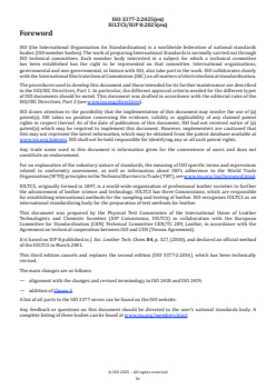 ISO 3377-2:2025 - Leather — Physical and mechanical tests — Part 2: Determination of double edge tear load
Released:24. 10. 2025 - Page 4 preview