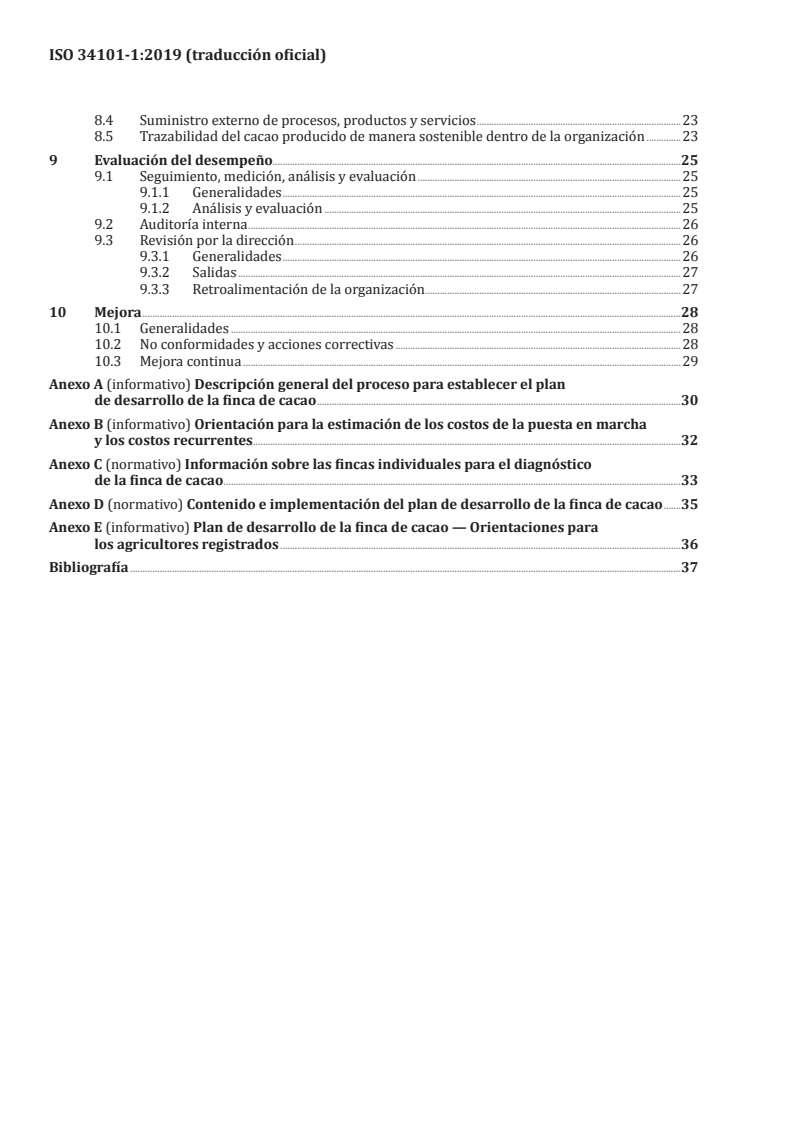 ISO 34101-1:2019 ISO 34101-1:2019 - Sustainable and traceable cocoa — Part 1: Requirements for cocoa sustainability management systems/17/2020 - Page 4 preview