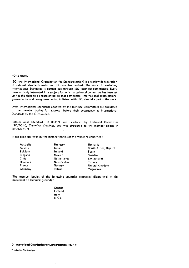 SIST ISO 3511-1:1995 ISO 3511-1:1977 - Process measurement control functions and instrumentation — Symbolic representation — Part 1: Basic requirements/1/1977 - Page 2 preview