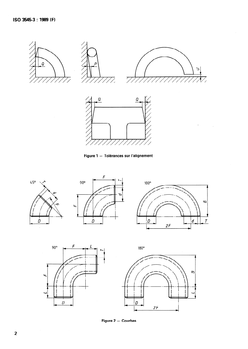 ISO 3545-3:1989 ISO 3545-3:1989 - Tubes et raccords en acier — Symboles à utiliser dans les spécifications — Partie 3: Accessoires tubulaires à section circulaire/30/1989 - Page 4 preview