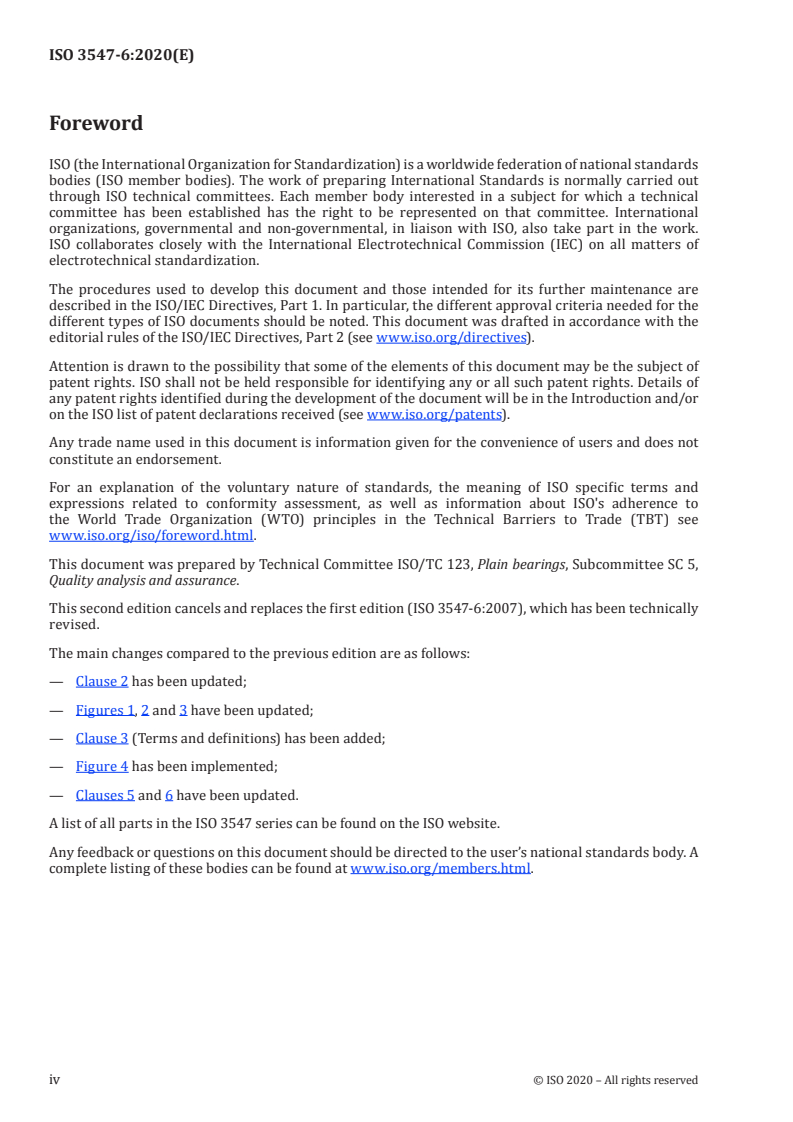 ISO 3547-6:2020 ISO 3547-6:2020 - Plain bearings — Wrapped bushes — Part 6: Checking the inside diameter/7/2020 - Page 4 preview
